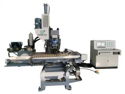 CNC Hydraulic Punching& Marking Machine Plates Hydraulic Punch Plate Power Press Maching Part Precision Stamping Steel Ironworkers Processing Machinery