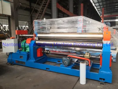  3 Roller Mechanical Plate Rolling Machine -Rolling Machine-Plate Rolling Machine-Plate Bending Machine-Electric Rolling Machine-Sheet Bending Machine