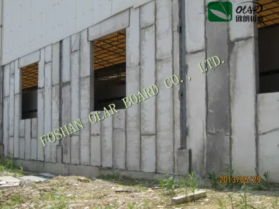  Sandwich Panel Light Weight Modular EPS Cement Sandwich Partition Panel (Building Material)