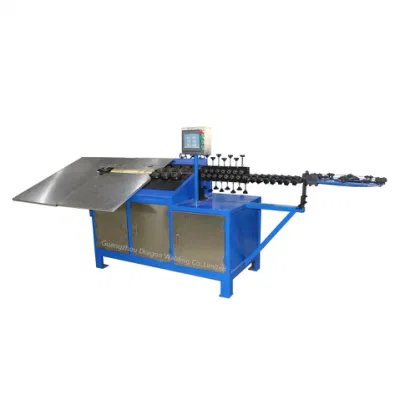 Short Delivery Time High Standard Production Automatic 2D CNC Wire Bending Machine Flat Bar Forming Machine