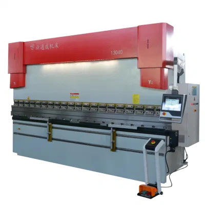 Hydraulic CNC Bending Machine/Press Brake, We67K-130t4000 Da53t System with Mechanical Compensating Table