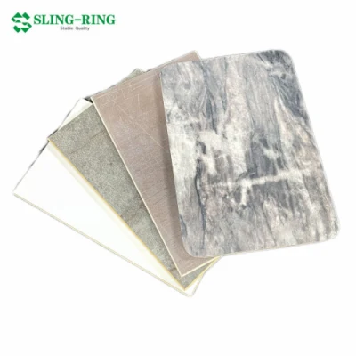 Fireproof Aluminum Core Plate Sandwich Panel with Bending MGO Wall Panel for Building Wall