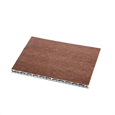 Fireproof Aluminum Core Plate Sandwich Panel with Bending for Building Wall