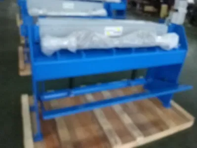  Sheet Metal Bending Machine with Foot Pedal Brake