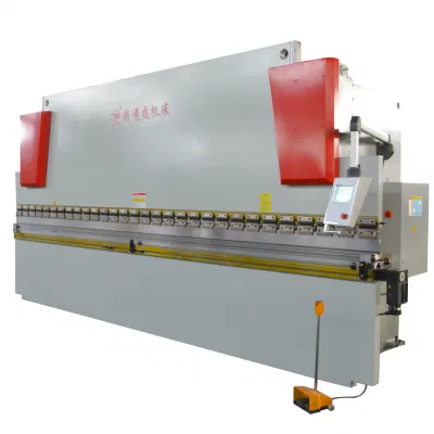 Hydraulic Press Brake/Sheet Bending Machine 200ton 6000mm Tp10s with Mechanical Crowning Table