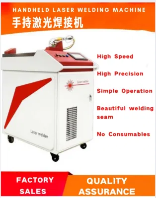 Handheld CNC Fiber Laser Welding Machine 500W 750W 1000W Stainless Steel Laser Price for Sale
