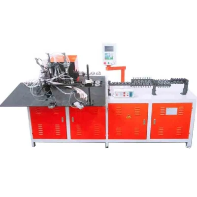 3-8mm 2D CNC Automatic Flat Bar Stainless Steel Iron Wire Rod Frame Forming Making Bending Welding Machine with Butt Welder