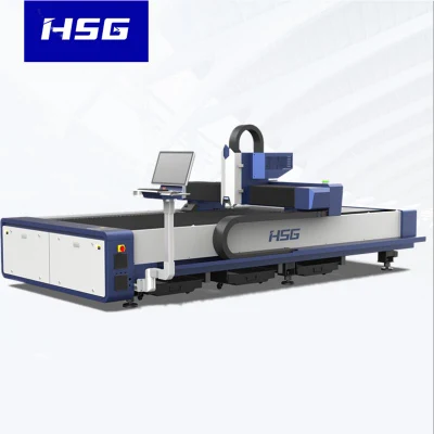 Chinese Manufacturer CNC Metal Sheet Cutting with Separate Electric Cabinet 3015 /4020/ 6020 /8025 Ipg/Raycus/ Max Fiber Laser Cutting Machine for Plates