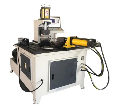  Small Vertical Multi-Angle Hydraulic CNC Single Head Tube Pipe Arc Punching Machinery Arc-Punching Machine