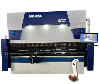 Prima 60 Ton Servo Electric Press Brake Small Industrial Bending Machine Sheet Plate Folding Machine Press CNC Brake