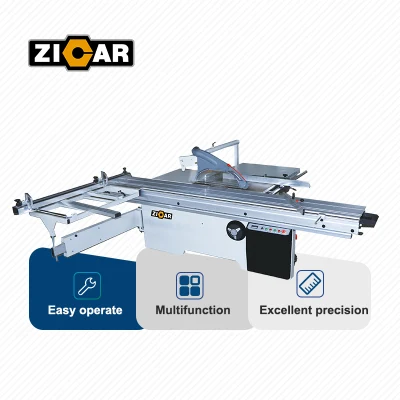  ZICAR precision wood cutting woodworking 45 degree sliding table circular saw panel saw machine for wood cabinet making