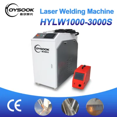 CNC Automatic Laser Fiber Welding Machine 1.5kw with Wire Feeding Device
