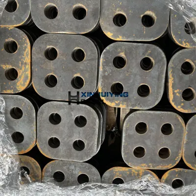 Galvanized Steel Square Weldable Surface Mounting Floor Flange Base Plate