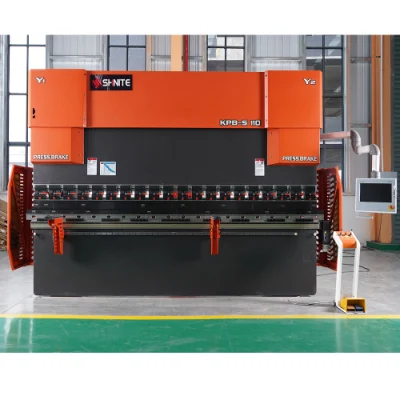 Automatic Hydraulic CNC Back Gauge X Y Aaxis Hydraulic CNC Press Brake Machine Sheet Metal Bending Machine 63t 110t 160t