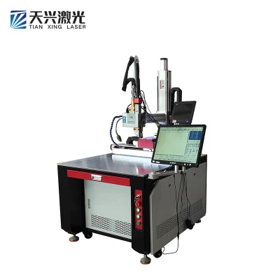 Automatic Hardware Bathroom Multi-Station Four-Five-Six-Axis Platform Galvanometer Double Pendulum Optical Fiber Continuous Laser Welding Machine