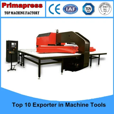 Low Cost CNC Turret Punching Machine, Square Hole Punch Press