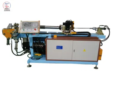 Fully Automatic CNC Tube Bending Machine Hydraulic Tube Bender, Multi-Functional, Cutting, End Forming, Bending Are Integtated in One Tube Bending Machine