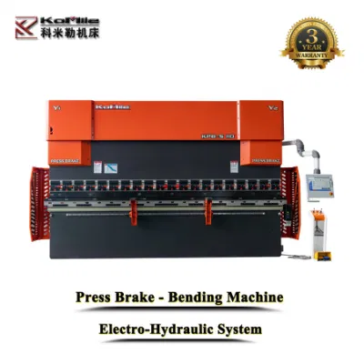 Da66t Da58t 300tons 4000mm CNC Bending Machine 8+1 Axis Komile Press Brake Manufacturer