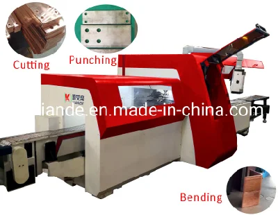 CNC Aluminum Copper Busbar Punching Bending Shearing Machinery Automatic Busbar Processing Machine