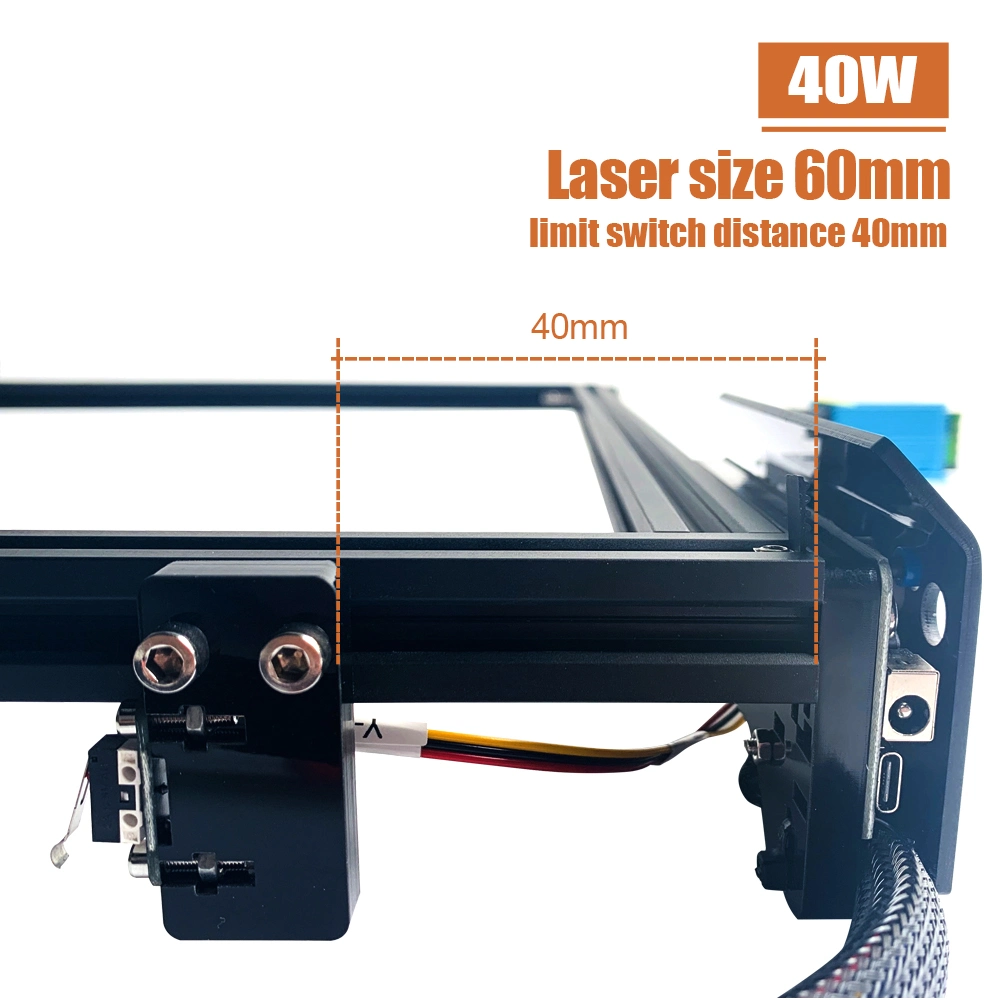 4540 Wood Acrylic Stone MDF Metal Stainless Steel Laser Engraver