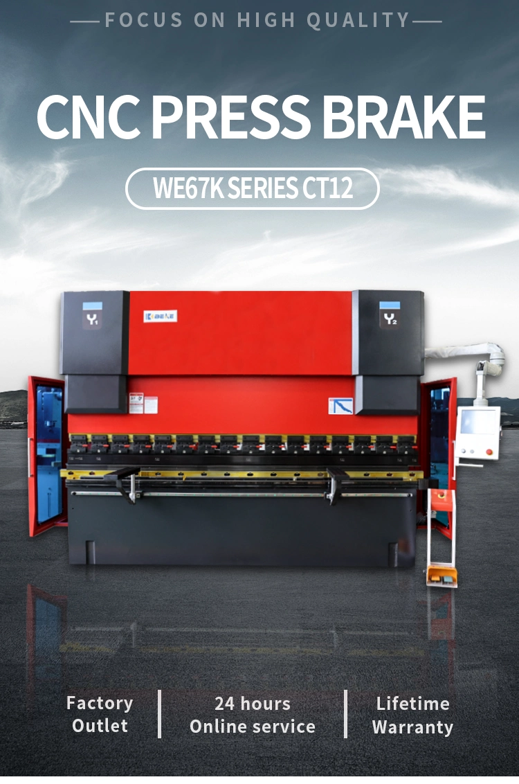 CT12 CT8 CNC Press Brake Automatic Sheet Metal Bending Machine