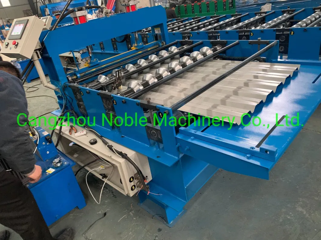 Aluminium /Galvanized /Metal /PPGI Steel Roofing/Roof Panel Bending Machine Roofing Sheet Crimping Machine