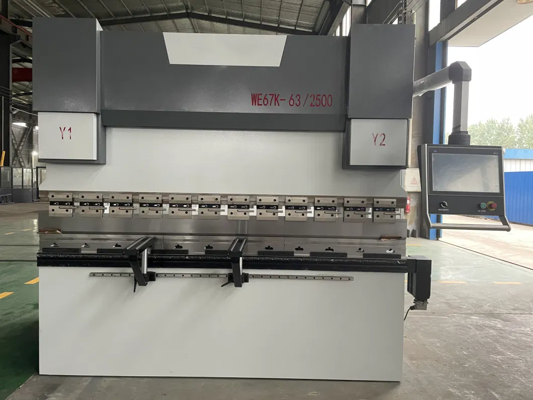 We67K-63t/2500 Hydraulic Press Brake Machine Multiple Brake Bending Machine