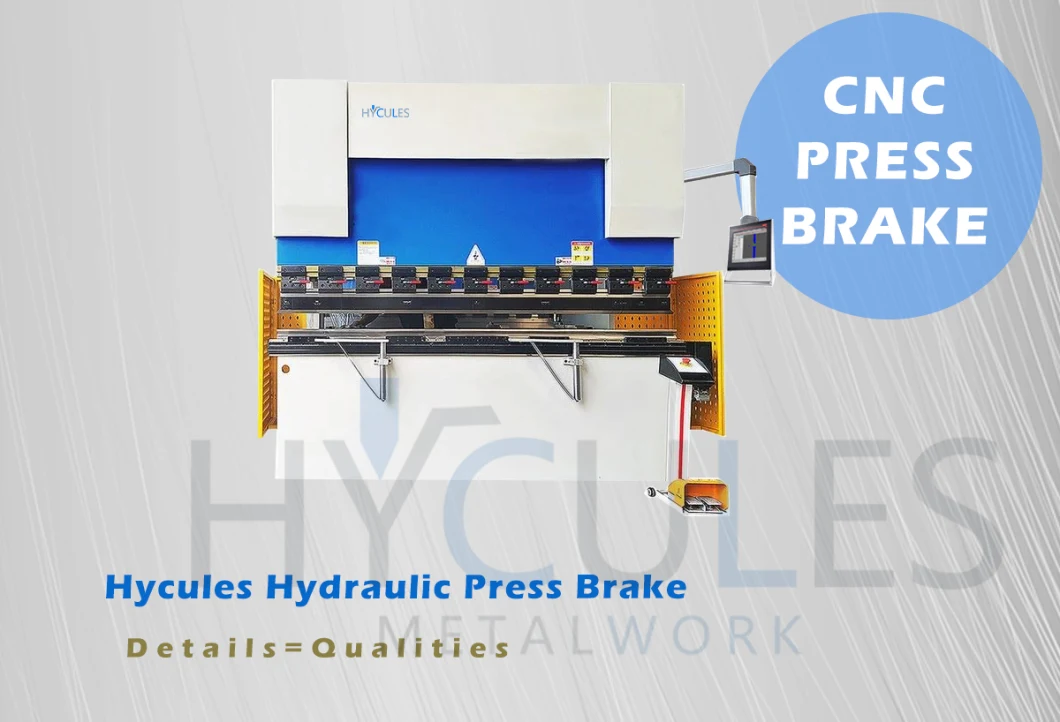 125t/4000 Delem or Estun System Hydraulic 4 Axis Bending Machine CNC Plate Bend Sheet Metal Press Brake Bending Machine