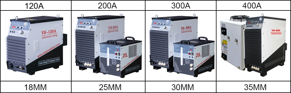 Small Gantry Industrial CNC Plasma Laser Cutter with Plasma Power 200A 300A 400A