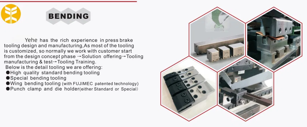 High Quality Customized CNC Bending Machine Die Press Brake Tooling for Sheet Metal Bend