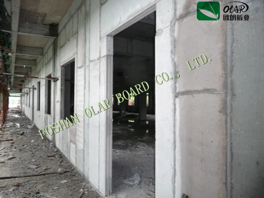 Sandwich Panel Light Weight Modular EPS Cement Sandwich Partition Panel (Building Material)