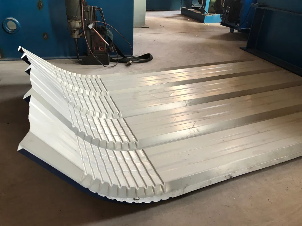 Customized ISO Approved Geit Curving Roof Panel Making Metal Bending Machine Roll Former