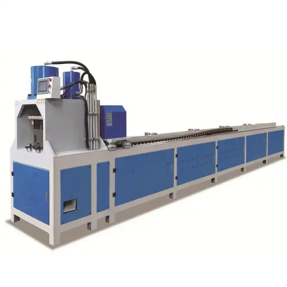 Stainless Steel Anti Theft Net Punching Machine Steel Pipe Arcing Equipment Angle Iron Square Tube Punching Machine