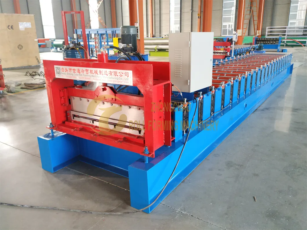 Low Profile Ibr Metal Roof Plate Panel Bend Rolling Machine