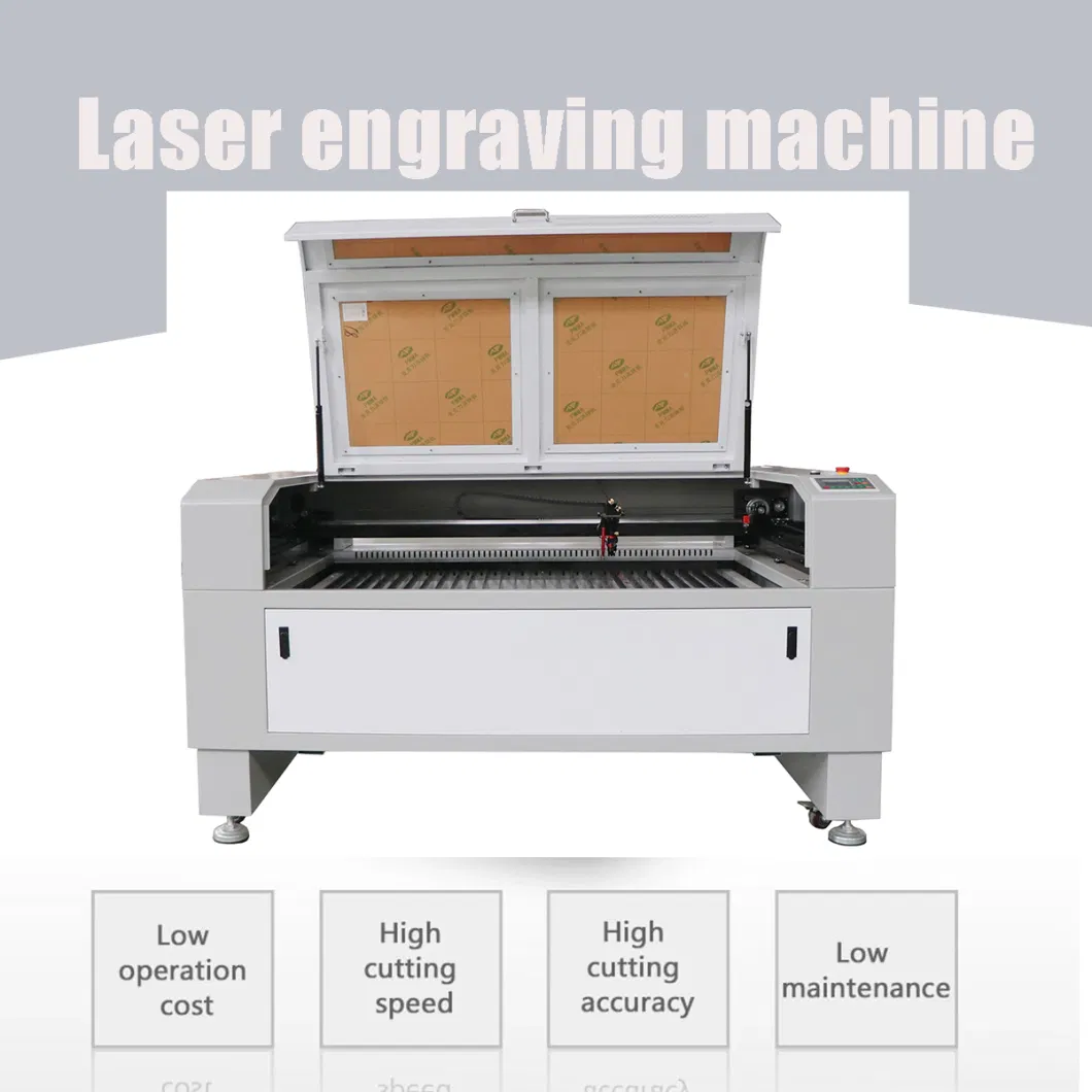 1390 1410 Wood/ Acrylic/ MDF /Plywood/Leather/Cloth CNC CO2 Laser Engraving/ Cutting /3D Logo Printing/Engraver/Cutter Machine 80W 100W 150W 200W Laser Cutter