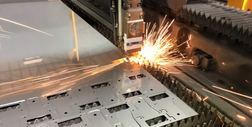OEM CNC Sheet Metal Laser Cutting Welding Parts Sheet Metal Punch Processing Fabrication Metal Cutting Laser