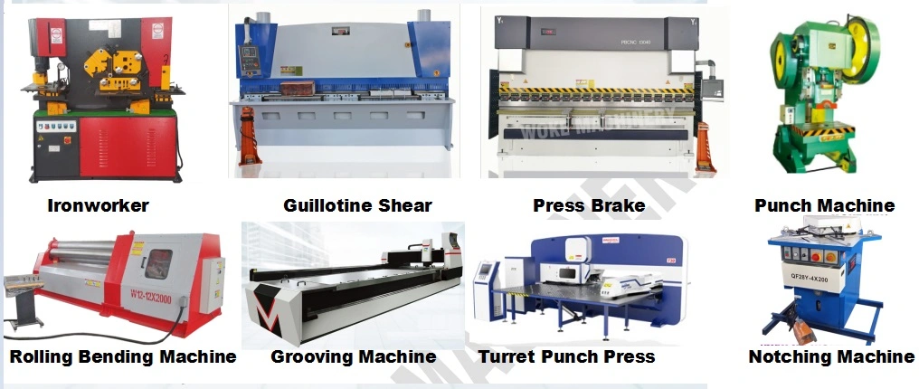 Hydraulic Automatic CNC Tube Punching Machine Pipe Punch Hole Machine