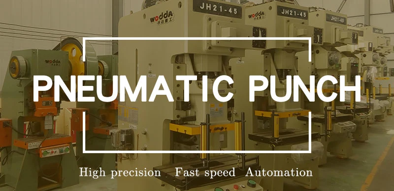 Jh21-125 Ton Power Pneumatic Press Punch CNC Punching Machine