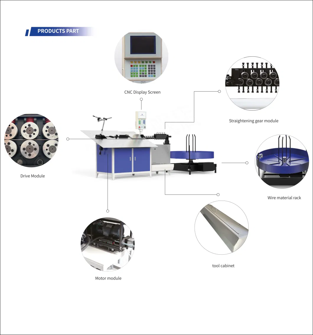 New Product CNC with Butt 2D Wire Bending and Welding Integrated Machine