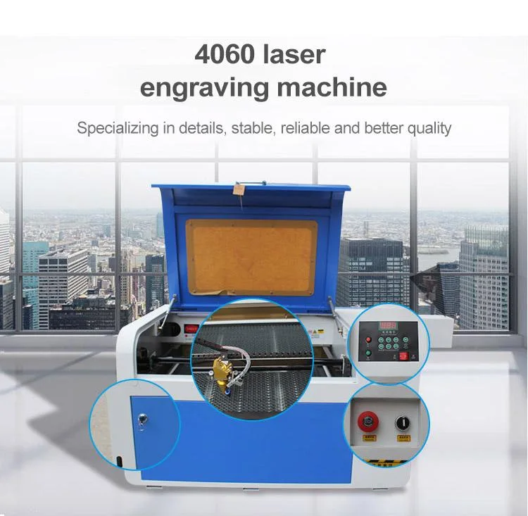 40W50W60W80W Acrylic Sheet Laser Cutting and CNC Engraving Machine CO2 Laser Engraving 4060 400*600mm