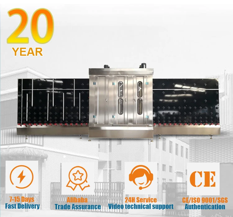 Long Service Life Vertical Glass Washing Mashine Factory Dedicated