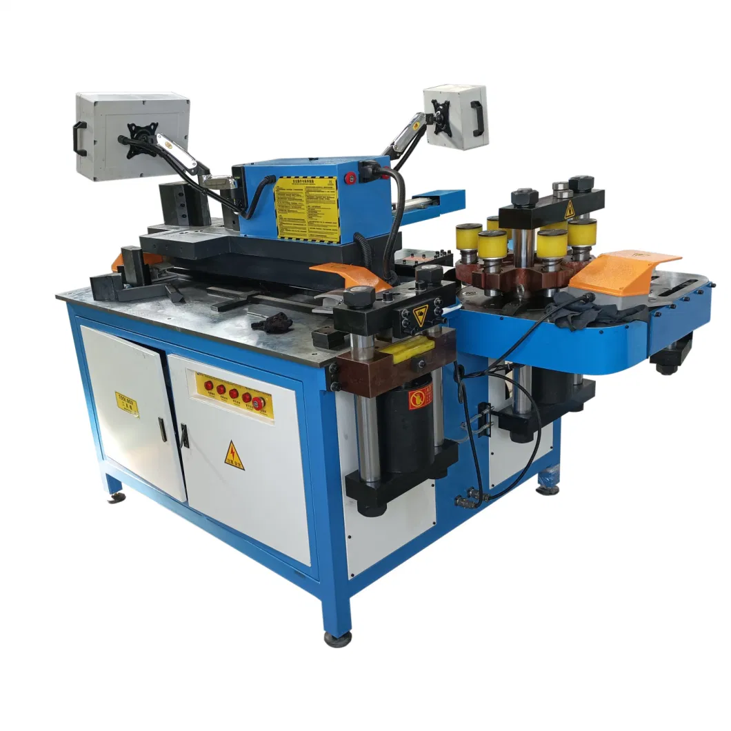 CNC Turret Copper Busbar Punching Bending Shearing Machine with Automatic Positioning