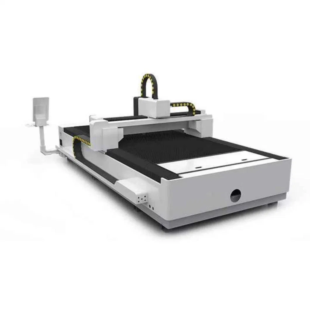 Desktop Table Type CNC Fiber Laser Metal Cutting Machine with Exchangeable Table and Full Protection Cover Option for Plate Carbon Steel Sheet Iron Brass Copper
