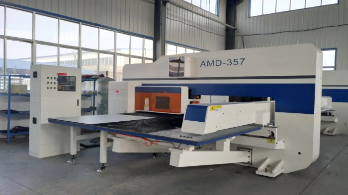 AMD-357 Hydraulic CNC Turret Punching Machine in Stock