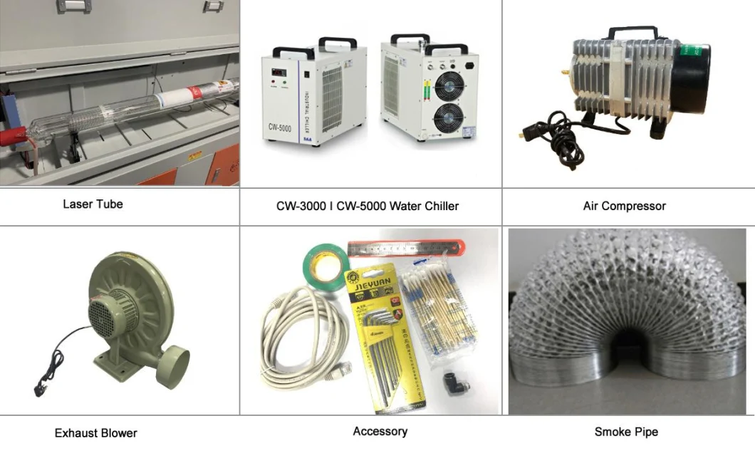 Monthly Deals 1390 1325 Wood Acrylic MDF Plywood Metal CNC CO2 Laser Cutting Engraving Machine 100W 130W 150W Hispeed Laser