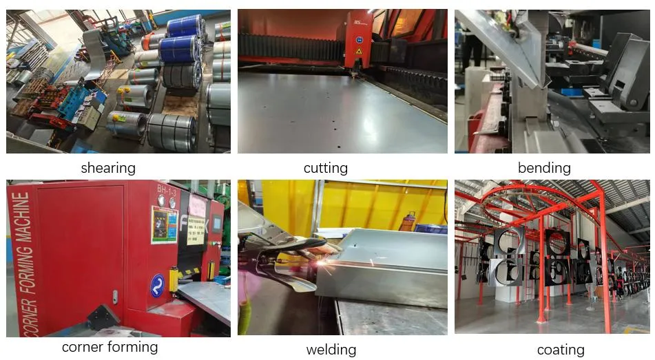 ODM Galvanized Metal Cuttting Welding Bending Working