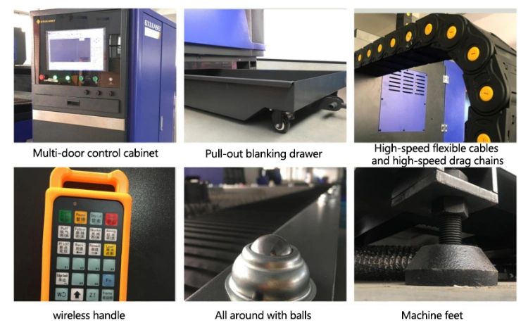 High-Performance Metals Processing Small CNC Fiber Laser Cutter for Metal