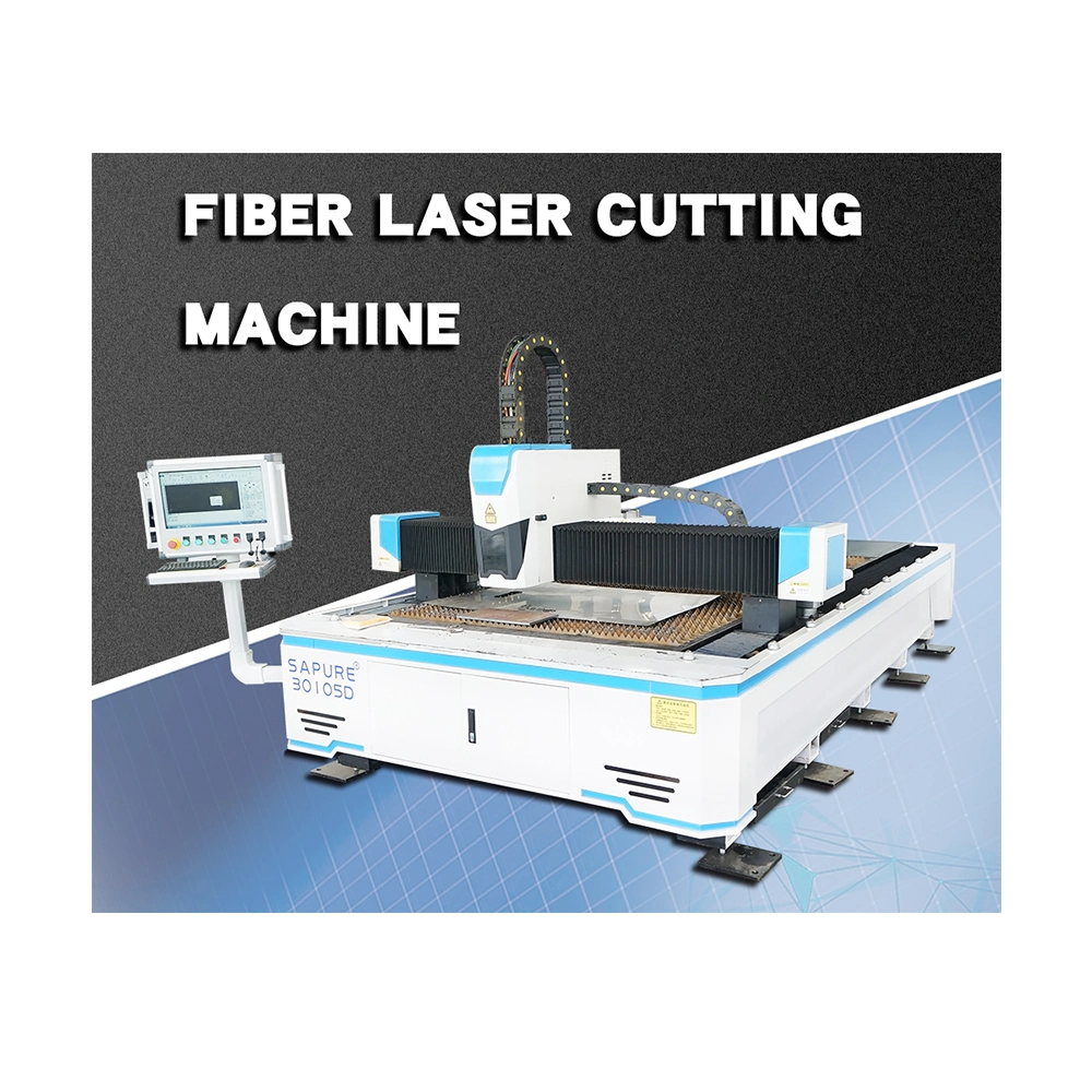 1000 Watt 1500W 1.5kw 2 3 4 Kw Automatic CNC Fiber Laser Cutting Machine Cutter for 4 mm 16mm Carbon Steel Plate and 8mm Stainless Sheet Plate