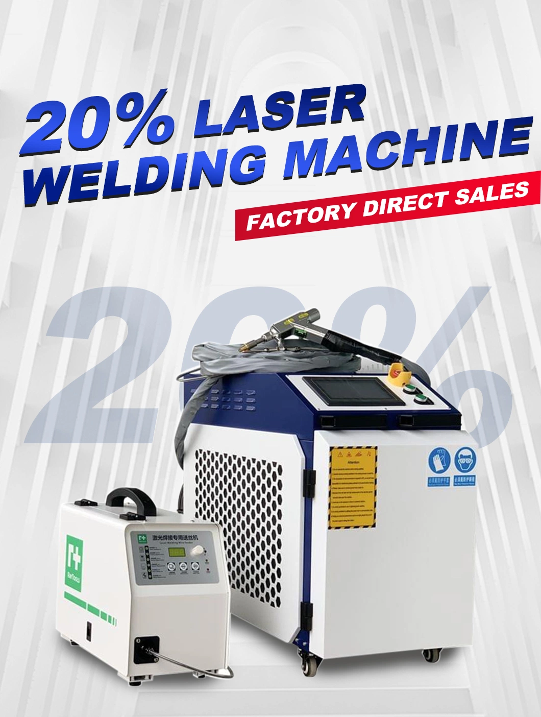 1500W 2000W Handheld Fiber Laser Welding Machine