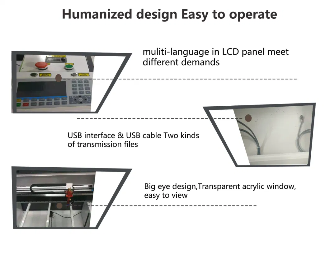 New Model CNC Desktop Laser Engraver Laser Cutter 40W 50W 60W 150W